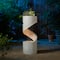 Glitzhome® 31" Curving Shaped Outdoor Fountain with LED Light